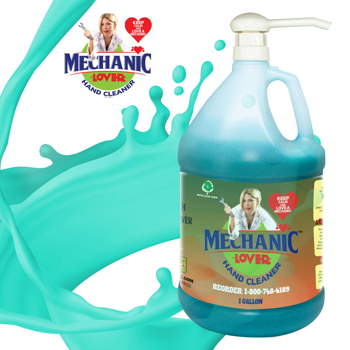 Mechanic Lover Natural Premium Hand Cleaner starter kit ( 3 gallon